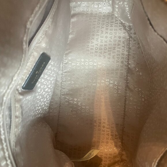 Kate Spade Darcy Small Top Zip Satchel Crossbody | Black & Cream - Picture 4 of 6